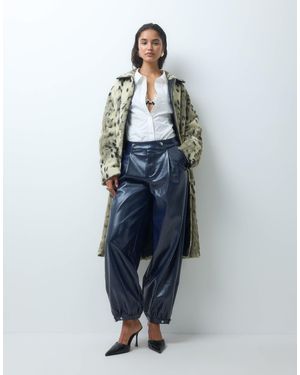 laagam Riley Balloon Trousers - Blue