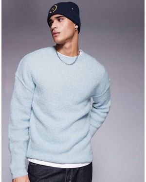 ASOS Ruimvallende Gebreide Trui - Blauw