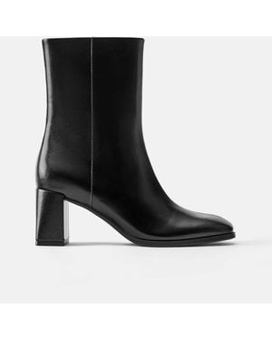 Pull&Bear Stiefeletten mit absatz - Schwarz