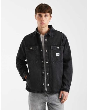 Lee Jeans Workwear Denim Overshirt - Black