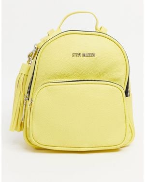 Steve Madden Logo Backpack - Yellow