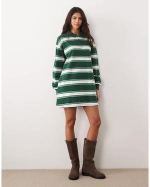 ASOS Polo Rugby Mini Dress - Green
