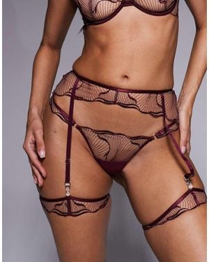 Bluebella Marabel Sheer Thong - Brown