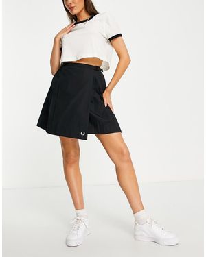 Fred Perry Pleated Tennis Skirt - Black