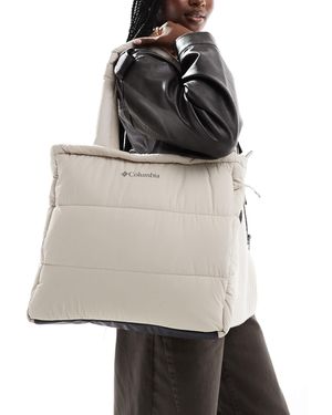 Columbia Pike lake ii - cabas matelassé - taupe foncé - Gris