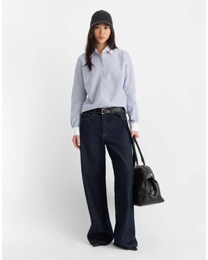 GOOD AMERICAN Vintage Low Slung baggy Jeans - Blue