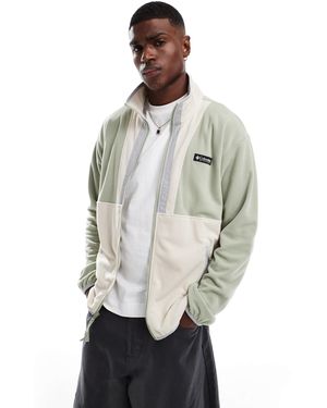 Columbia – backbowl ii lightweight fz – jacke aus polyfleece - Grau