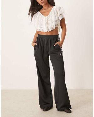 adidas Originals Firebird Knitted Track Trousers - Black