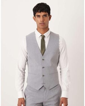 ASOS Skinny Suit Waistcoat - Grey
