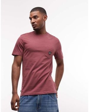 Element T-Shirt Met Zak - Rood