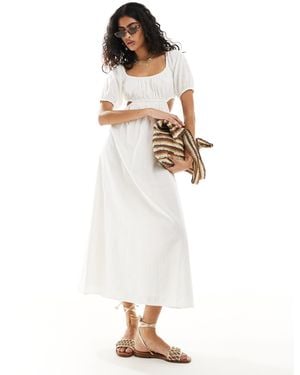 Billabong On The Coast Midi Dress - White