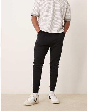 ASOS Joggers Negros Básicos De Corte Slim De - Azul