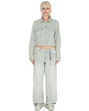 Dr. Denim Becky Cropped Denim Jacket - Green