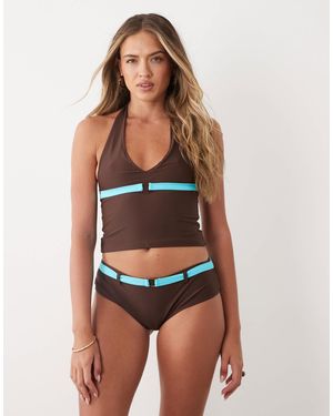 Motel Towi Swim Top - White