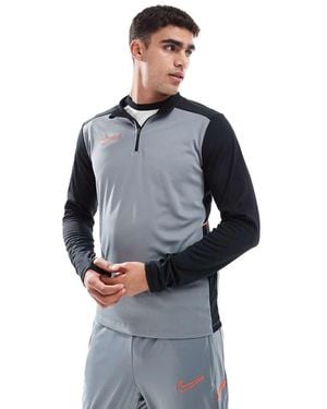 Nike Football Academy 25 Dri-Fit Quarter Zip Top - Blue