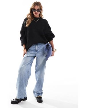 ASOS – oversize-pullover - Blau