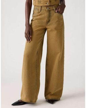 Levi's Vaqueros Marrón Lavado De Pernera Ancha Holgada '94 De - Neutro