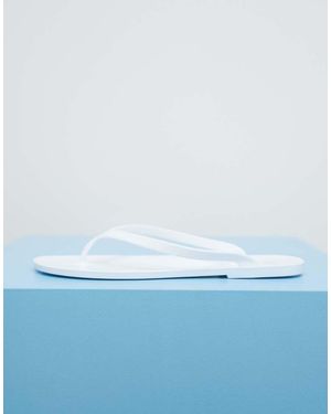 ASOS Chanclas Blancas De Goma Foxton De - Azul