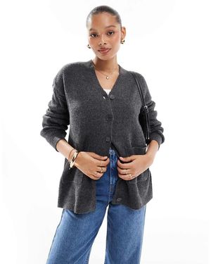 Vila Cardigan Taglio Lungo - Blu