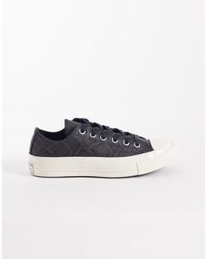 Converse Chuck 70 Ox Suede Trainers - Blue