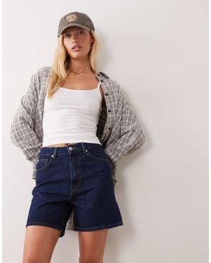 ASOS Wrap Collar Sleeveless Top - Blue
