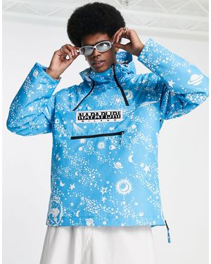 Napapijri X Fiorucci Northfarer Jacket - Blue