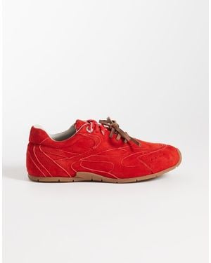 Bronx Myr-Aa Trainers - Red