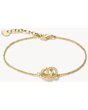 Thomas Sabo Bracelet Together With White Zirconia - Natural