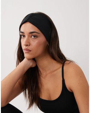 4505 Ruched Yoga Headband - Blue