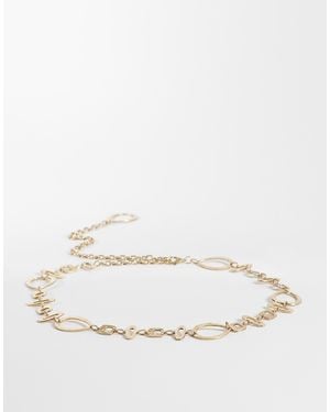 ONLY Chain Belt - Natural