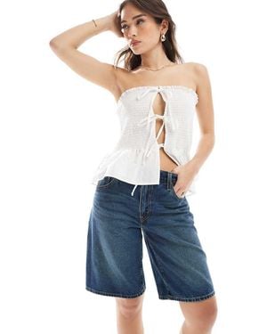 Levi's baggy Dad Denim Jorts - Blue