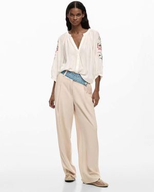 Desigual – bluse - Weiß