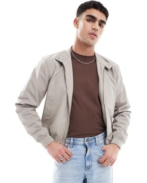 River Island Harrington Jacket - Natural