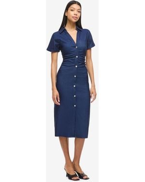 Noisy May Midi Dress - Blue
