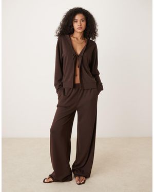 ASOS Pantaloni A Fondo Ampio - Neutro