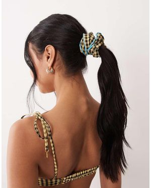 Wild Lovers Lemonade Scrunchie - Brown