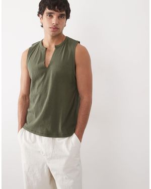 ASOS – regulär geschnittenes tanktop - Grün