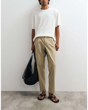 Mango Pantaloni Dritti - Neutro