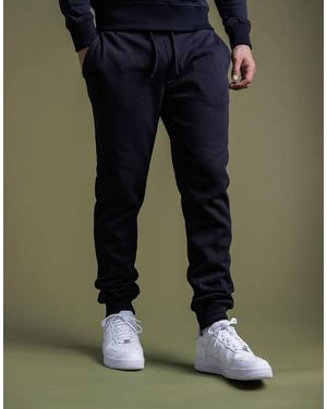 French Connection Cotton Blend Joggers - Blue