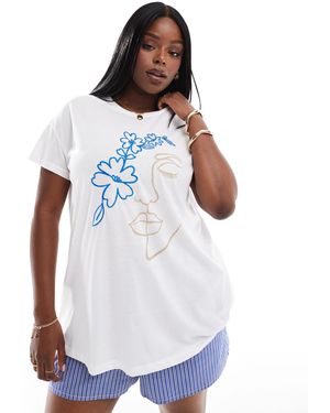 Yours – t-shirt - Weiß
