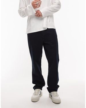 Levi's Xx Chino Authentic Relaxed Fit Twill Trousers - Blue