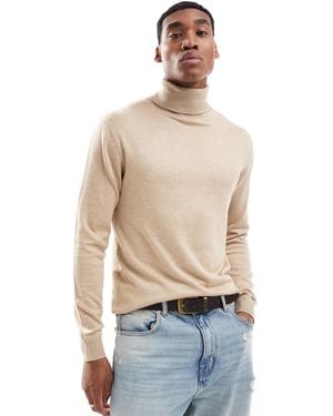 French Connection French Connection Roll Neck Sweater - Natural