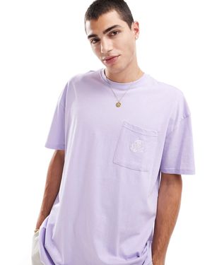 Threadbare – oversize-t-shirt - Lila