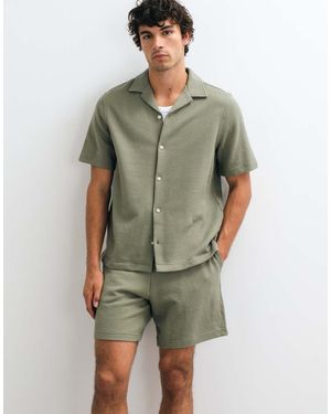 Gap Towelling Shirt Co-Ord - Green
