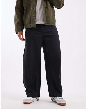 ASOS Barrel Trousers - Black