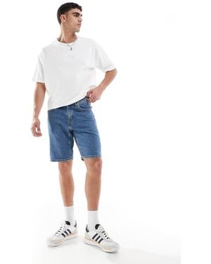 Levi's 445 Athletic Straight Fit Denim Shorts - Blue