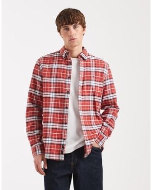 Tommy Hilfiger Flannel Check Shirt - Red