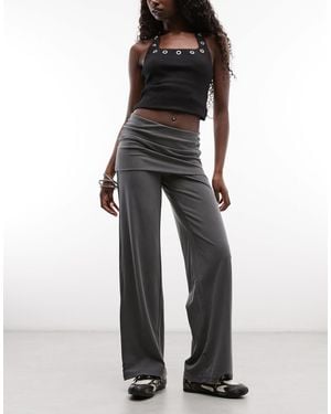 Cotton On Honey Skirt Overlay Trouser - Blue