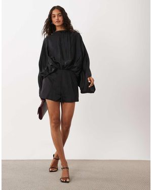 ASOS Mono De Manga Murciélago En - Negro