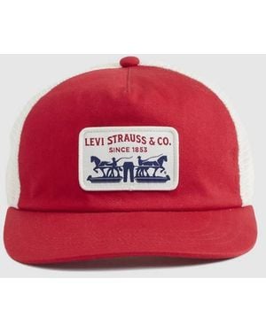 Levi's Presidio Trucker Cap - Red